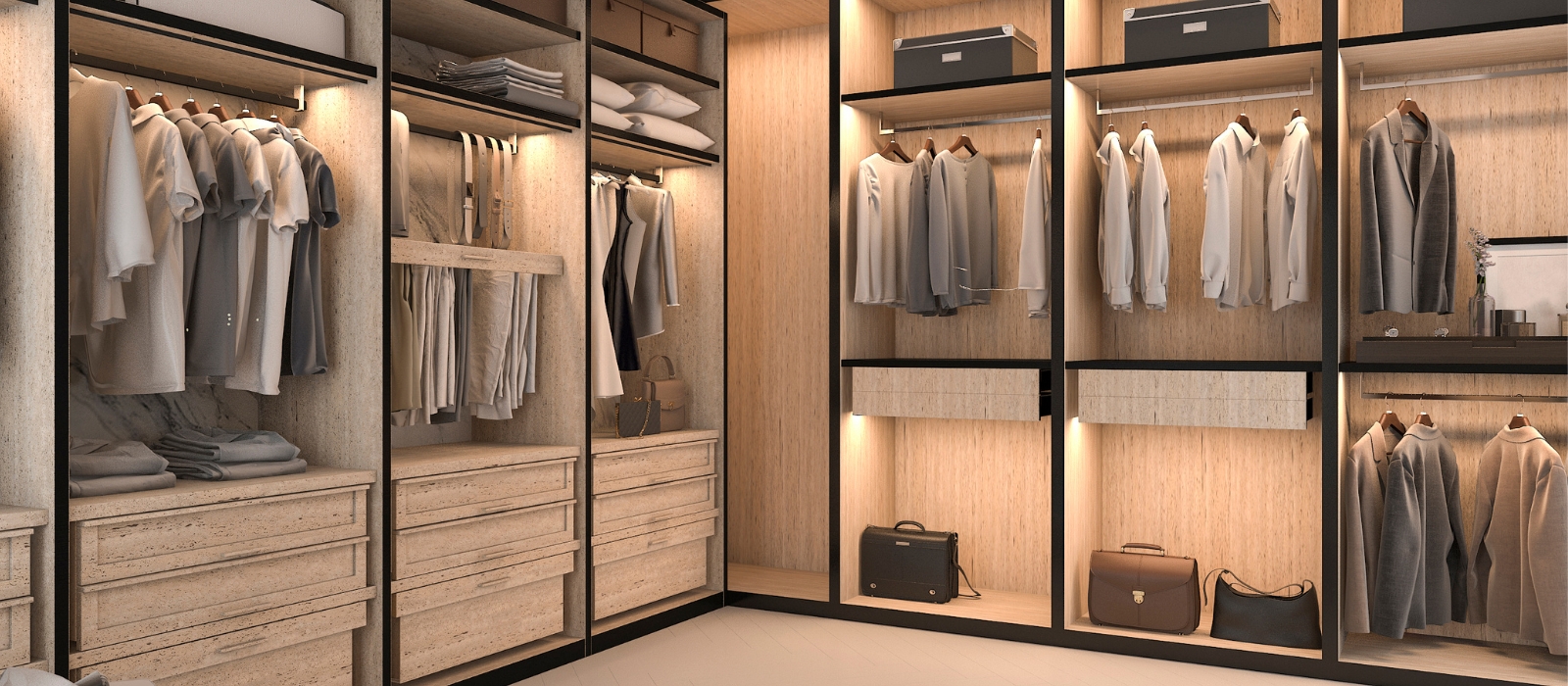 Szafy i garderoby na wymiar – dlaczego warto postawić na indywidualne rozwiązania?